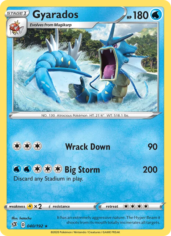 Gyarados full card art