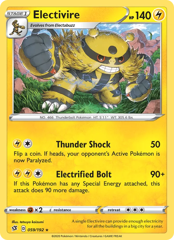 Electivire full card art