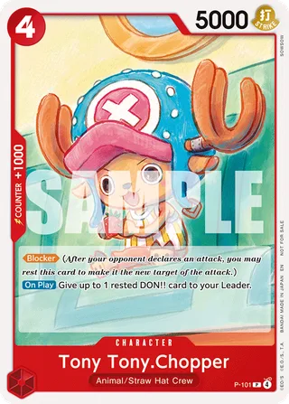 Tony Tony.Chopper (Tournament Pack 2026 Vol. 2) #P-101-tournament-pack-2026-vol-2 · One Piece Promotion Cards One Piece card