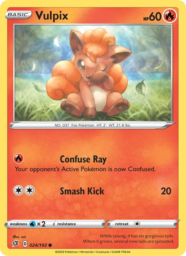 Vulpix full card art