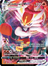 Cinderace VMAX · Rebel Clash Pokémon card