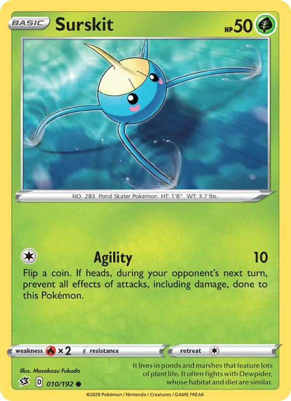 Surskit full card art