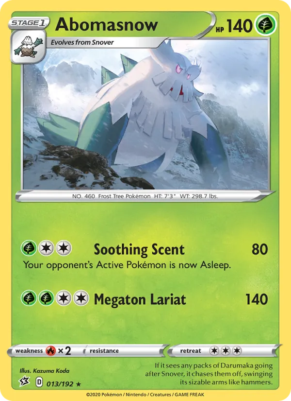 Abomasnow full card art