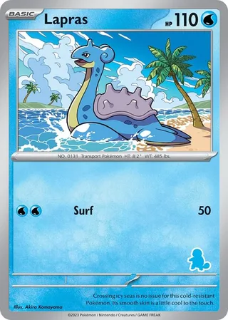 Lapras #31 · My First Battle Pokémon card