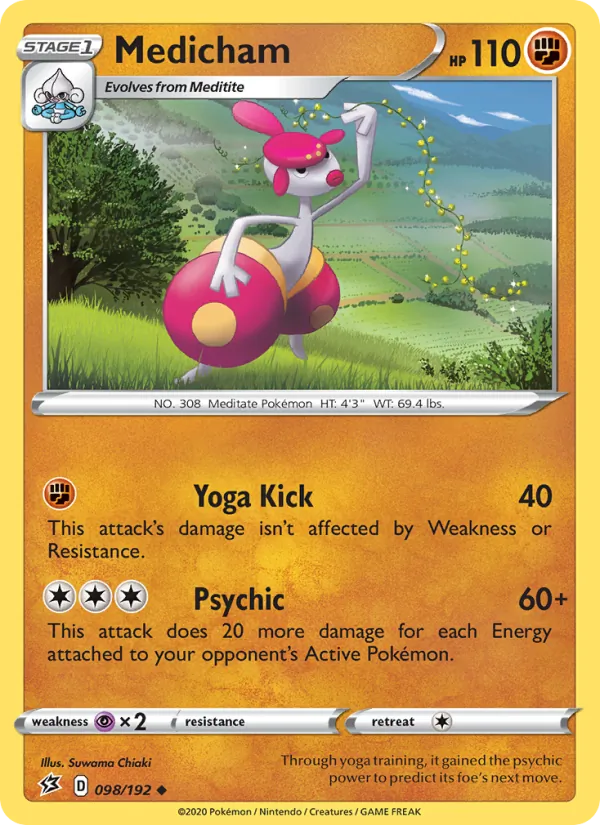 Medicham full card art