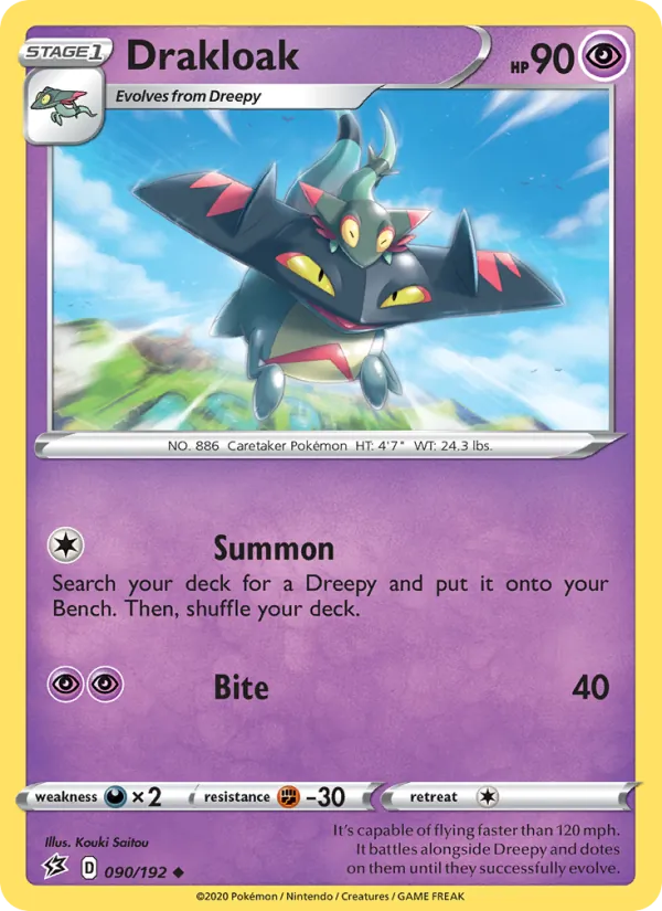 Drakloak full card art