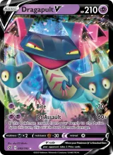 Dragapult V · Rebel Clash Pokémon card