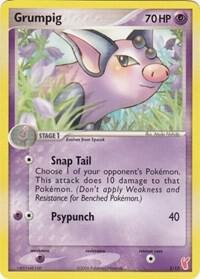 Grumpig #3 · EX trainer Kit 2 (Plusle) Pokémon card