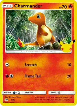 Charmander #9 · McDonald's Collection 2021 Pokémon card