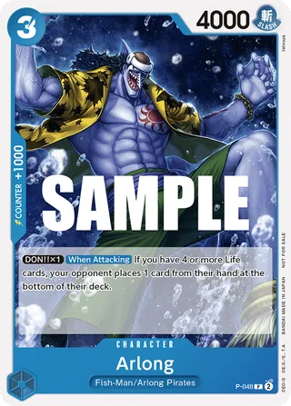 Arlong (Sealed Battle Kit Vol. 1) #P-048-sealed-battle-kit-vol-1 · One Piece Promotion Cards One Piece card