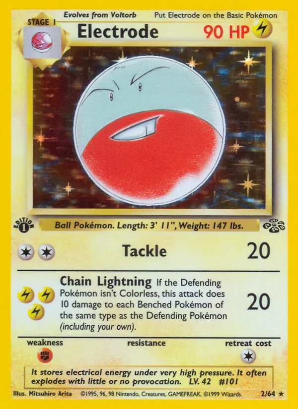 Electrode full card art