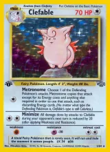 Clefable · Jungle Pokémon card