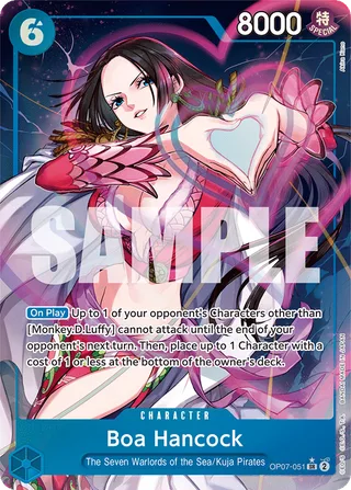 Boa Hancock (Parallel) #OP07-051-parallel · 500 Years in the Future One Piece card
