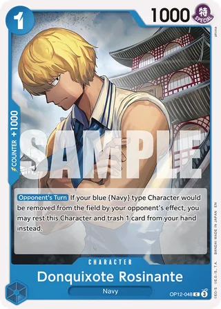 Donquixote Rosinante #OP12-048 · Legacy of the Master One Piece card