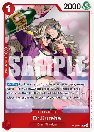 Dr.Kureha #OP08-015 · Two Legends One Piece card