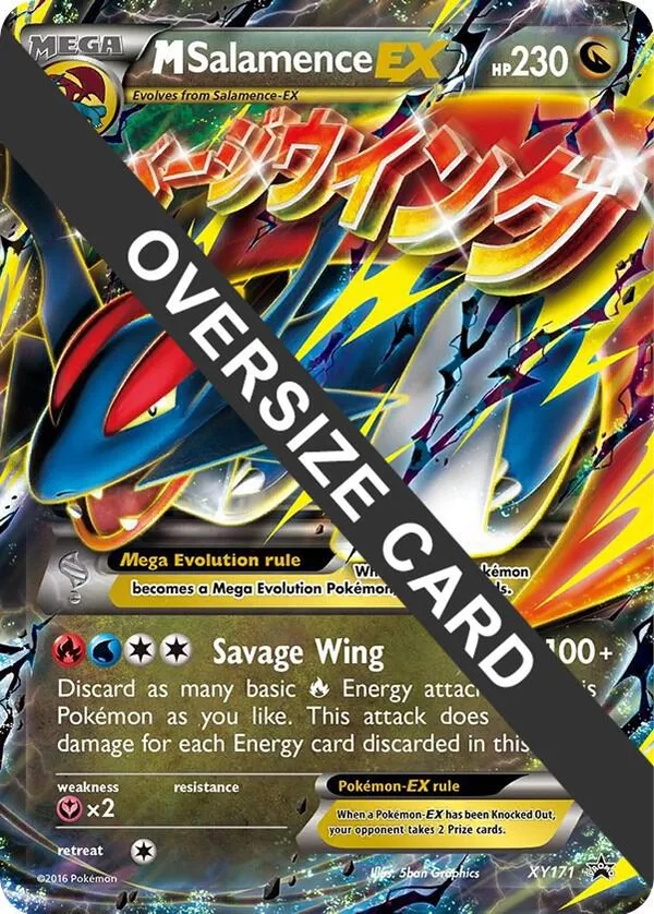 M Salamence EX - XY171 full card art