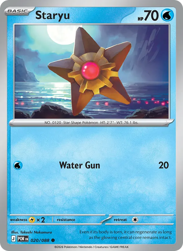 Staryu full card art