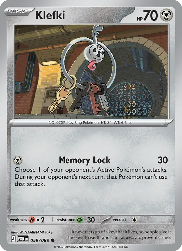 Klefki full card art