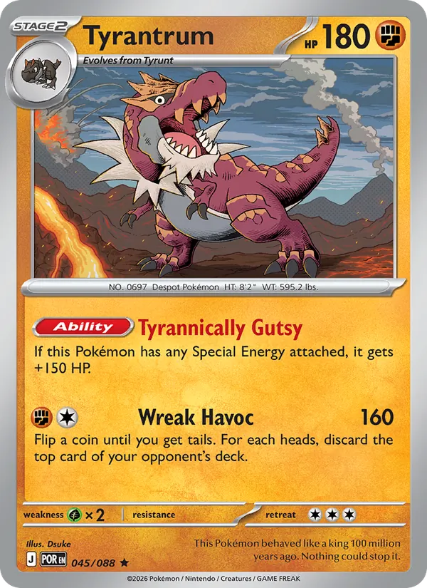 Tyrantrum full card art