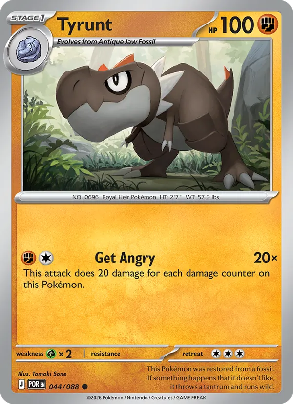 Tyrunt full card art