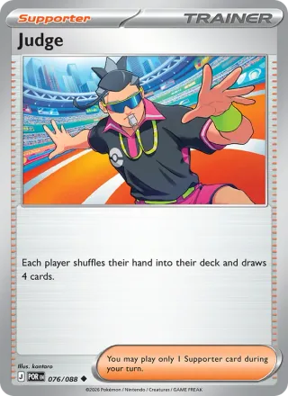 Judge #076 · Perfect Order Pokémon card