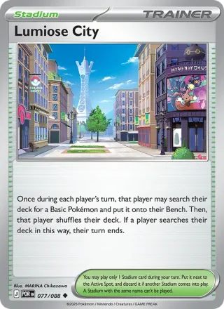 Lumiose City #077 · Perfect Order Pokémon card