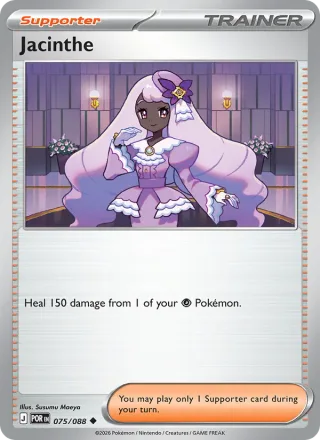 Jacinthe #075 · Perfect Order Pokémon card