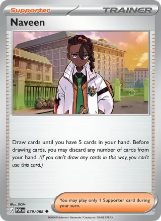 Naveen #079 · Perfect Order Pokémon card
