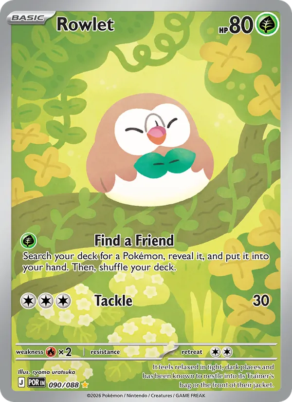 Rowlet full card art