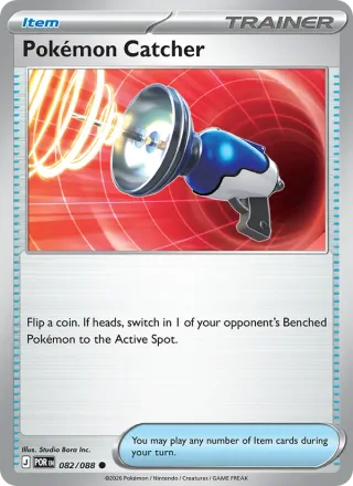 Pokémon Catcher #082 · Perfect Order Pokémon card