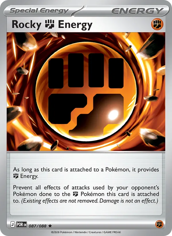 Rocky Fighting Energy full card art