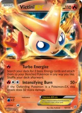 Victini-EX · Plasma Storm Pokémon card