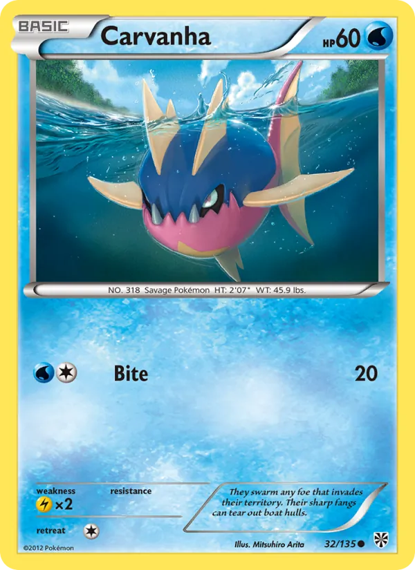 Carvanha full card art