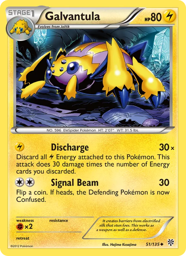 Galvantula full card art