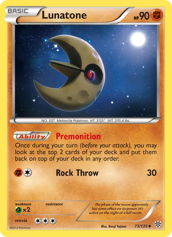 Lunatone full card art