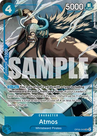 Atmos (Premium Card Collection -Best Selection Vol. 3-) #OP08-040-premium-card-collection-best-selection-vol-3 · One Piece Promotion Cards One Piece card