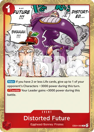 Distorted Future #EB04-008 · Adventure on Kami's Island One Piece card