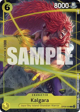 Kalgara (Reprint) #OP08-099-reprint · Premium Booster -The Best- Vol. 2 One Piece card