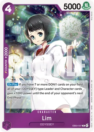 Lim #EB03-037 · Extra Booster: One Piece Heroines Edition One Piece card