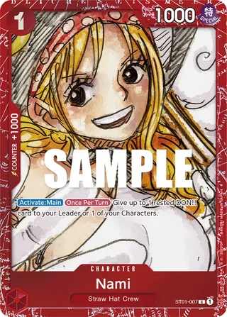 Nami (Tournament Pack Vol. 3) [Participant] #ST01-007-tournament-pack-vol-3-participant · One Piece Promotion Cards One Piece card