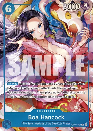 Boa Hancock (Seven Warlords of the Sea Binder Set) #OP07-051-seven-warlords-of-the-sea-binder-set · One Piece Promotion Cards One Piece card
