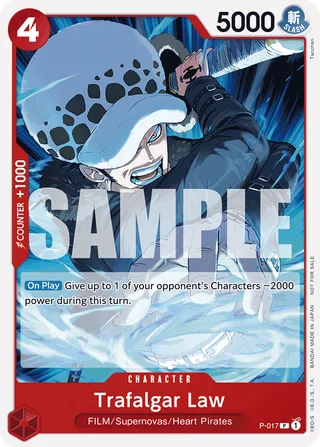 Trafalgar Law (CS 2024 Celebration Pack) #P-017-cs-2024-celebration-pack · One Piece Promotion Cards One Piece card