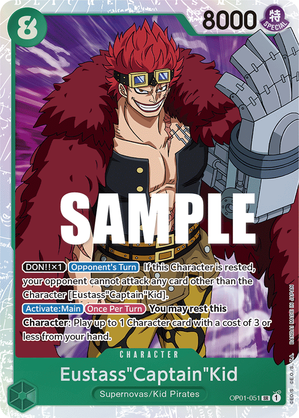 Eustass"Captain"Kid full card art