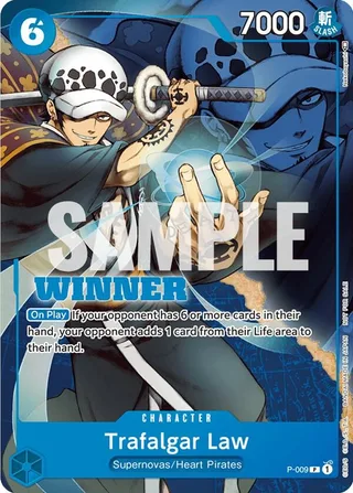 Trafalgar Law (Winner Pack Vol. 1) #P-009-winner-pack-vol-1 · One Piece Promotion Cards One Piece card