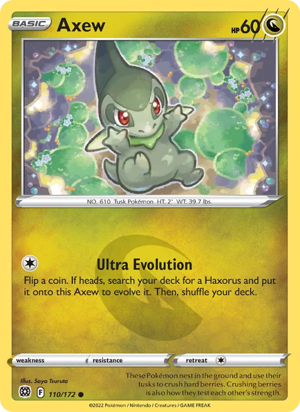 Axew full card art