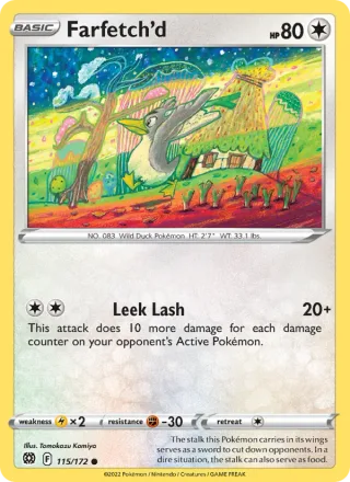 Farfetch'd #115 · Brilliant Stars Pokémon card