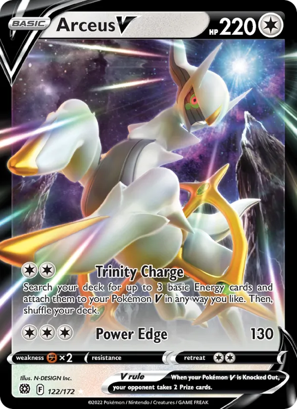Arceus V full card art