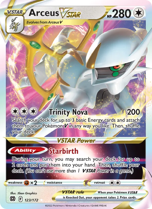 Arceus VSTAR full card art