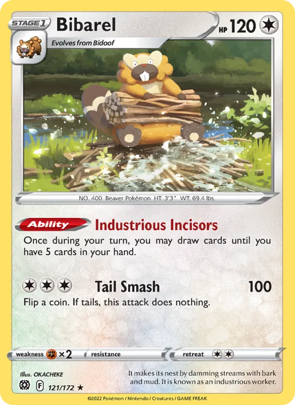 Bibarel full card art