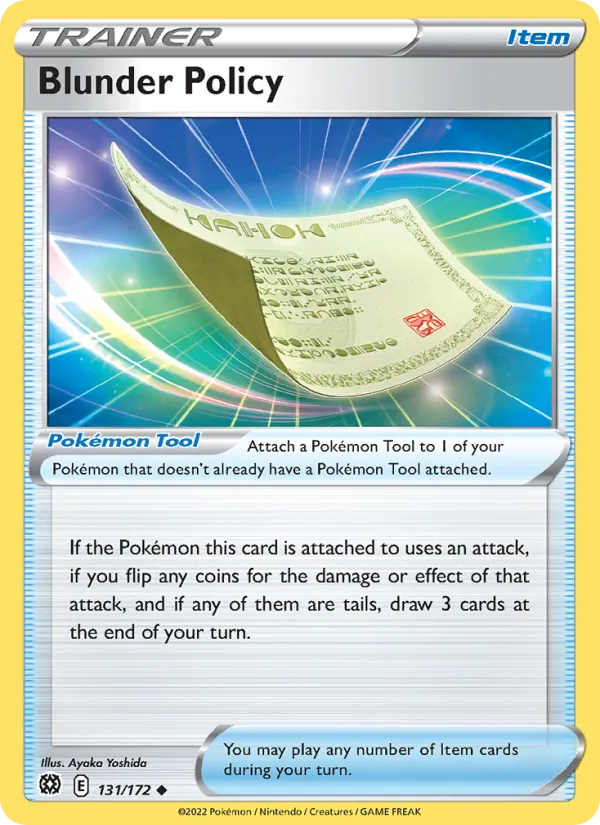 Blunder Policy full card art